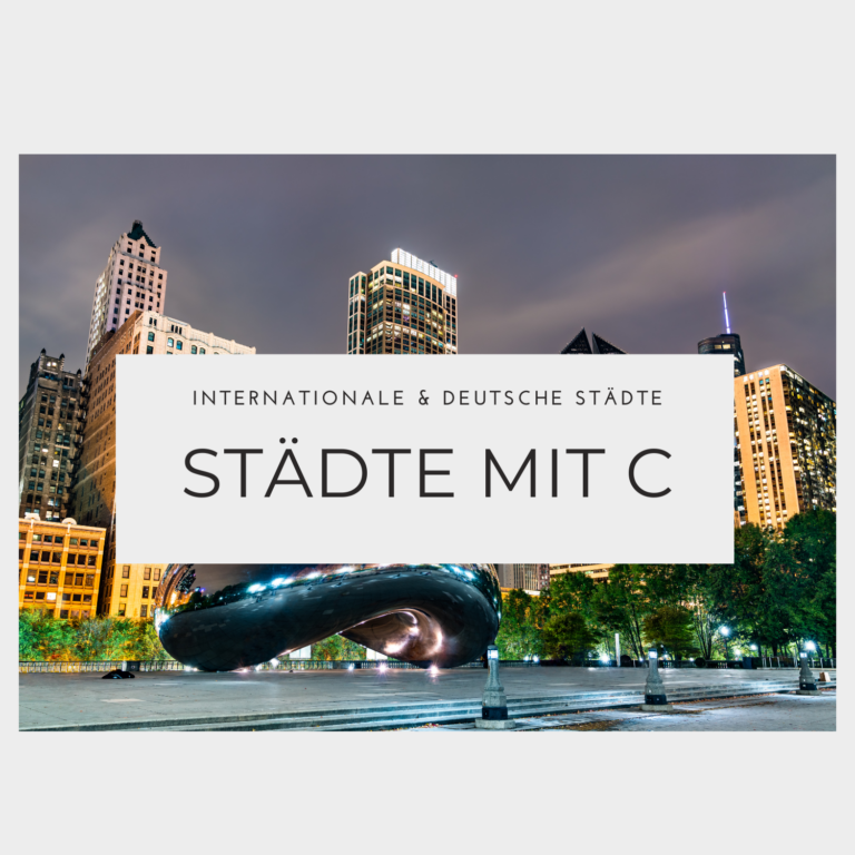 Städte mit C - Auflistung