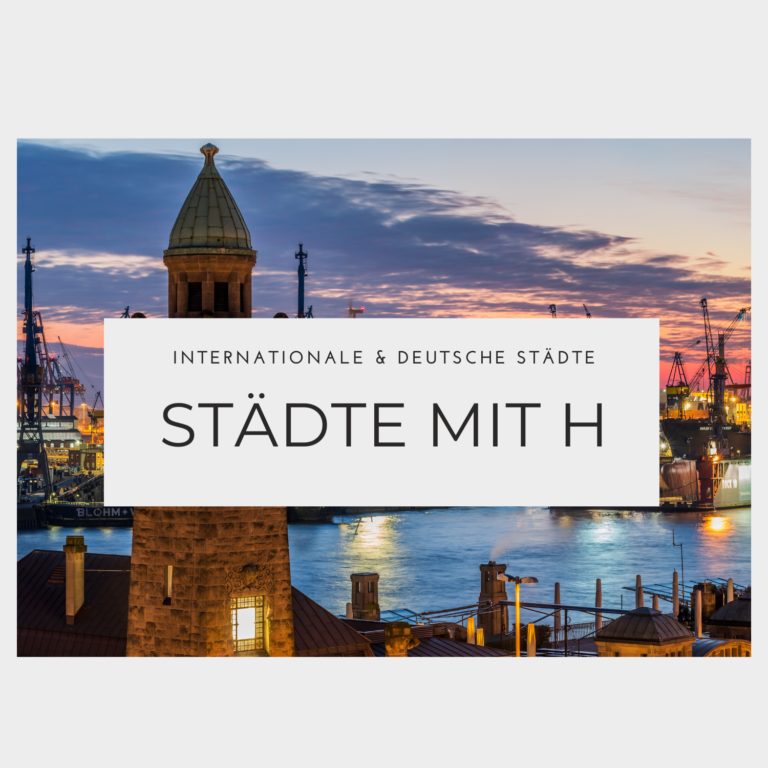 Städte mit H - Auflistung